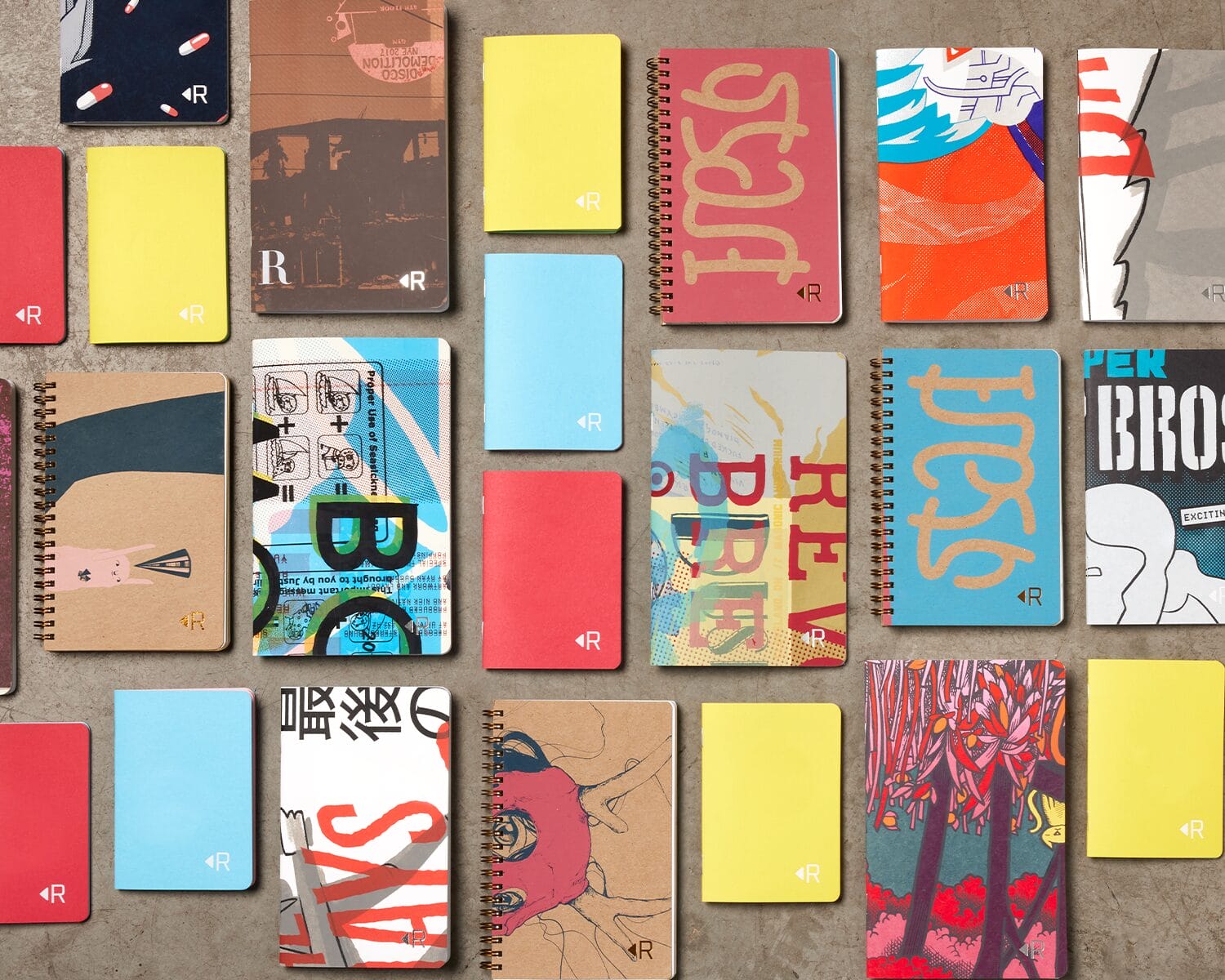Resketch Upcycles Misprints and Unwanted Paper into Reclaimed Notebooks — Colossal