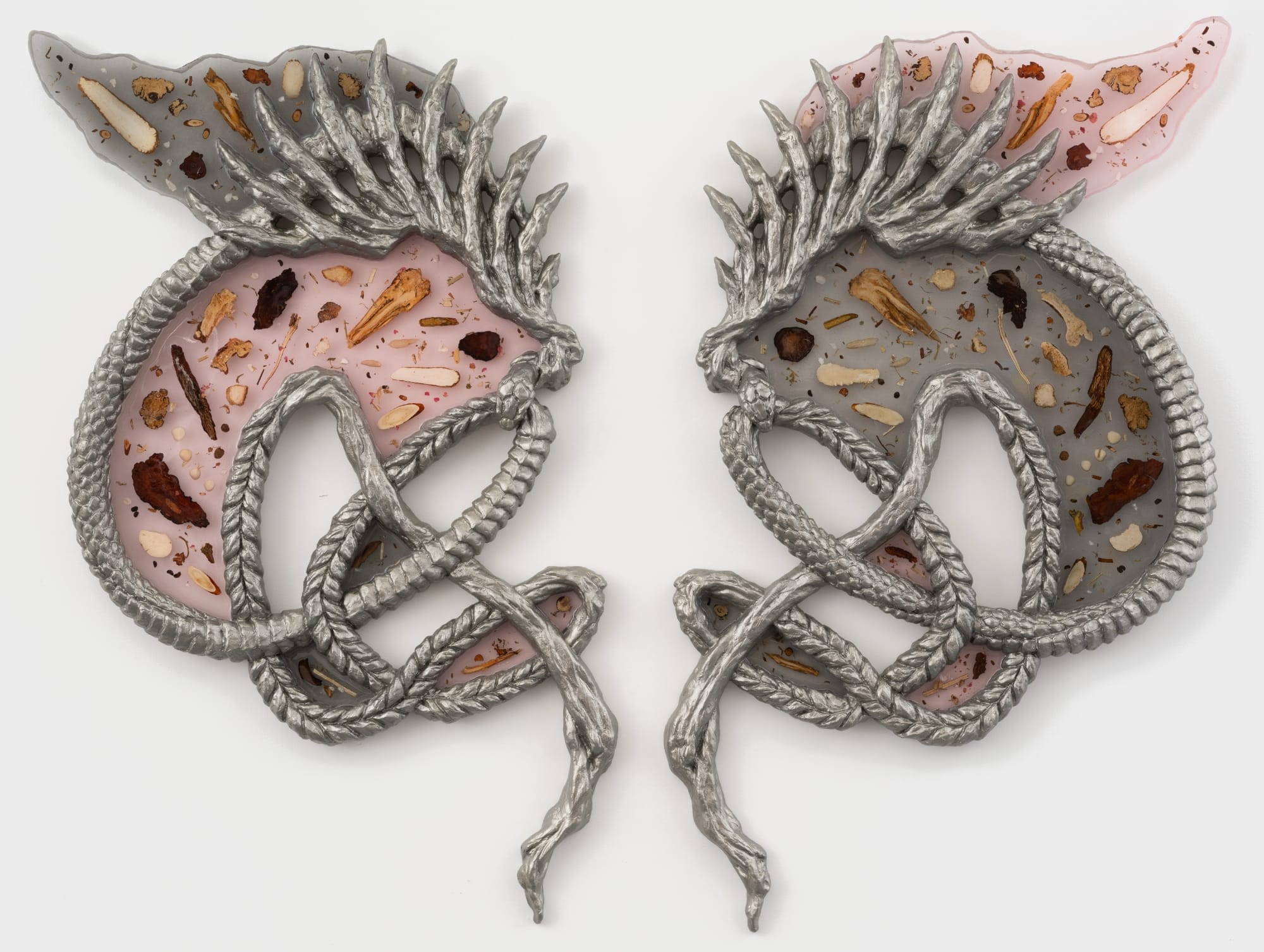 Chinese Herbs Suspended in Resin Usher in Healing in Wen Liu’s Skeletal Sculptures — Colossal